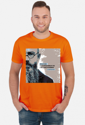 koszulka z św. Maksymilianem Kolbe - cytat