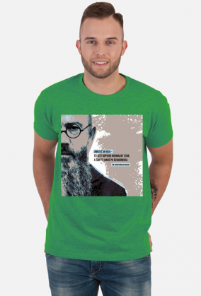 koszulka z św. Maksymilianem Kolbe - cytat