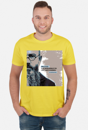 koszulka z św. Maksymilianem Kolbe - cytat