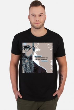 koszulka z św. Maksymilianem Kolbe - cytat