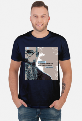 koszulka z św. Maksymilianem Kolbe - cytat