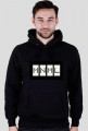 MNML - bluza z kapturem (czarna)