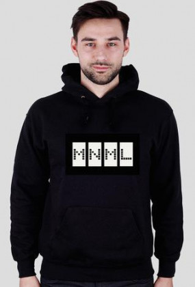 MNML - bluza z kapturem (czarna)