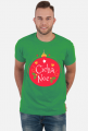Bombka na choinkę z napisem Cicha Noc - Boże Narodzenie - Święta - męska koszulka