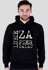 Bluza Lubie Zapierdalać z kapturem