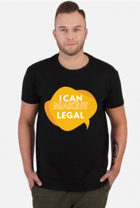 Koszulka męska I can make it legal