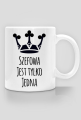 Szefowa Jest Tylko Jedna - Kubek Z Nadrukiem