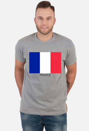 Koszulka z flagą Francji.
