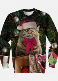 Bluza świąteczna, Kot, Grumpy Cat