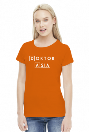 Koszulka Doktor z imieniem Asia