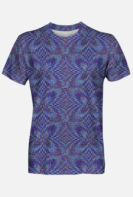 Koszulka pikselowa fullprint 4