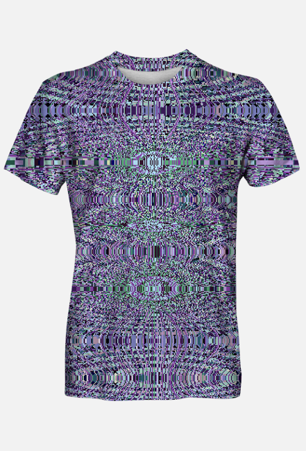 Koszulka pikselowa fullprint 6