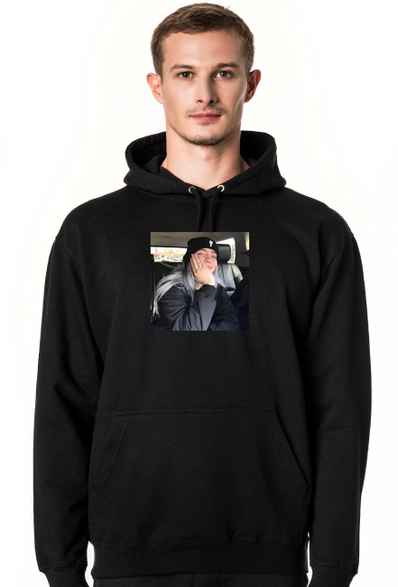 Billie Eilish Hoodie Black Wszystkie Rozmiary