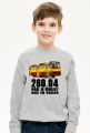 Bluza bez kaptura dziecięca szara (melanż) 260.04