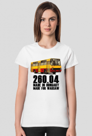 Koszulka damska biała 260.04