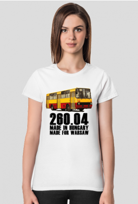 Koszulka damska biała 260.04