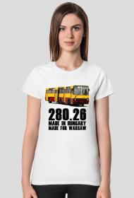 Koszulka damska biała 280.26