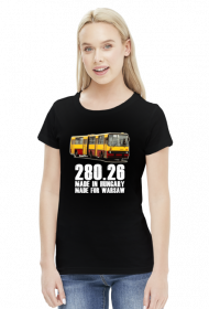 Koszulka damska czarna 280.26