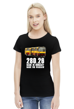 Koszulka damska czarna 280.26