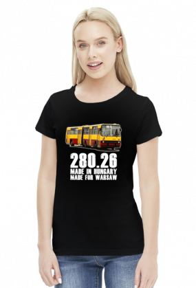 Koszulka damska czarna 280.26