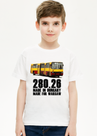 Koszulka dziecięca biała 280.26