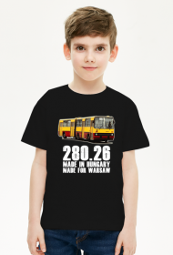 Koszulka dziecięca czarna 280.26