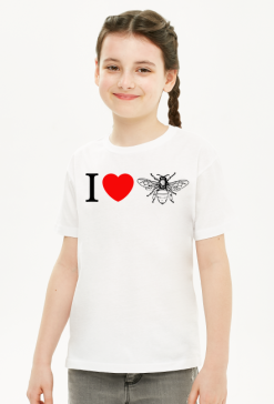 Koszulka Dziewczęca I Love
