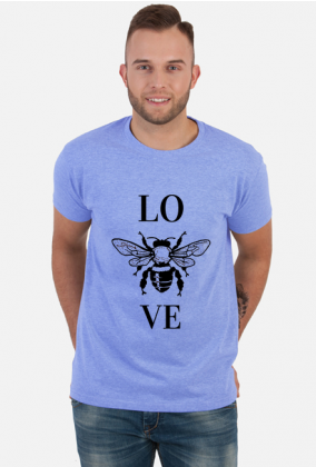 Koszulka Męska Love Pszczołę