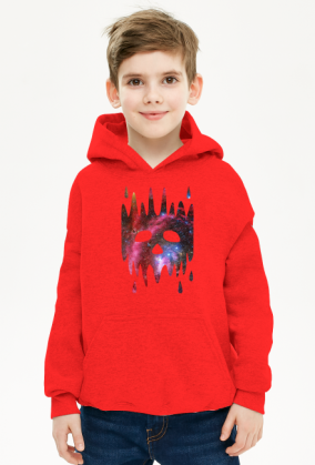 bluza dziecięca chłopiec czaszka kosmos