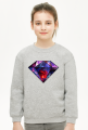bluza dziewczęca diament kosmos