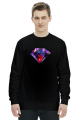 bluza dla mężczyzny diament kosmos
