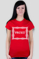 PROUD tshirt f