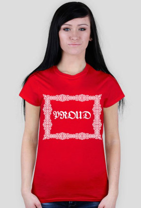 PROUD tshirt f