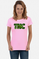 THC - marihuana | koszulka damska