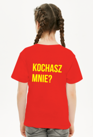 Koszulka czerwona damska