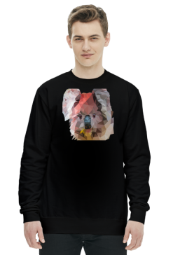 bluza unisex koala czerwona