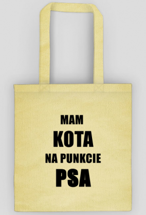 Mam kota na punkcie psa - eko torba