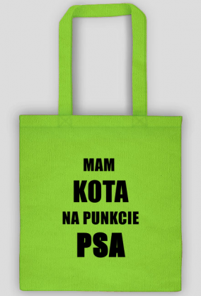 Mam kota na punkcie psa - eko torba