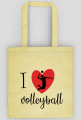 I love vollyball - eko torba siatkówka