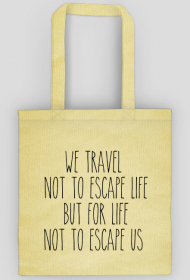 Travel - eko torba travel dla podróżników
