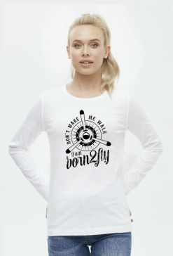 AeroStyle - longsleeve damski Born to fly