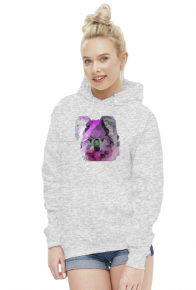 bluza damska koala różowa