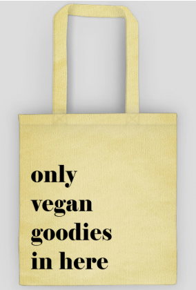 Vegan - eko torba na zakupy