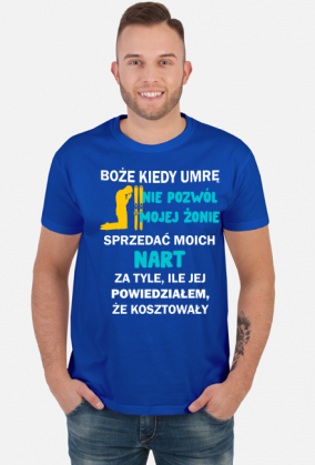 Narciarz. Prezent dla Narciarza. Narty. Stok Narciarski. Sporty Zimowe