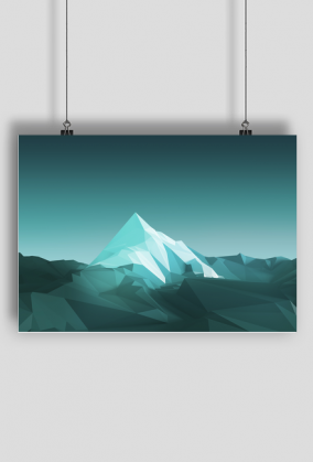 Plakat A1 Góry poly