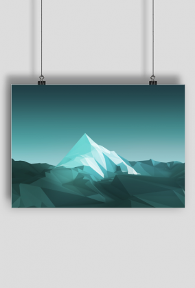 Plakat A2 Góry poly