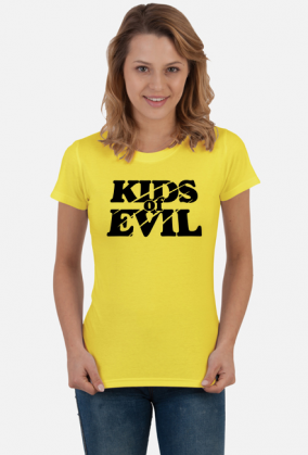 Kids of Evil - koszulka damska