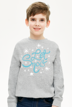 Bluza dziecięca Let it snow, zima, święta, prezent