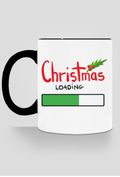 kubek magiczny, christmas loading, zima, święta, torba, prezent
