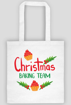 christmas baking, torba, prezent, święta, zima